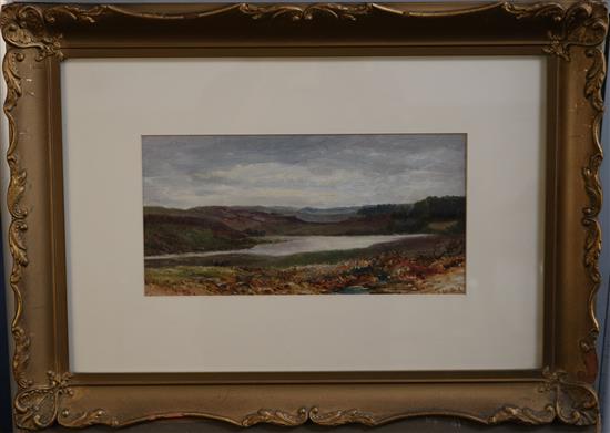 Thomas Morris Ash (fl.1882-1891) Arthog, Barmouth, Falls on the Clyde and The Estuary, Barmouth 5.5 x 11in.